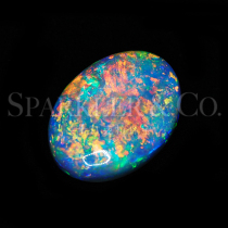 (Collection)3 54 carat Australian Black Opal Multicolored Opal Bare stone inlaid custom ring face) Out
