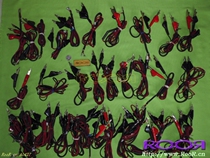 The United States USA original alligator clip power clip ride FireWire line clip about 1 5-meter-long