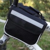 Bicycle front bag Mountain bike front bag Car beam bag Frame Bilateral bag Riding equipment Double waterproof type
