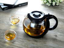 Yafeng heat-resistant glass teapot Stainless steel filter large capacity brewing pot Flower tea brewing device
