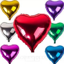 Valentines Day decoration Aluminum film balloon heart-shaped Birthday party supplies Wedding room decoration Birthday decoration Tanabata Festival