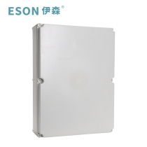 Plastic waterproof box 680*500*200 waterproof distribution box flame retardant distribution box base industry control box Black Wire box