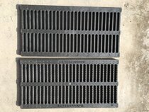 All-resin composite cover ditch manhole cover 250x500x20 flexible stepping on continuous anti-rat anti-skid rain water grate