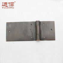 Antique Ming and Qing furniture Copper accessories Brass hinge wardrobe Brass hinge rocker leather YRF195