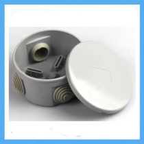 80*40mm round waterproof junction box with hole sealing box IP44 outlet distribution box ABS plastic shell