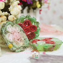 Bulgarian Pharma Group BPG Imports Natural Rose Essential Oils Hand Soap Flower Type Soap Wash face to remove makeup