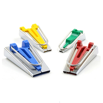 Handmade Belt-coated side strips Cloth Strips of Rolled Side Strips Instrumental for the use of a wrap-edge instrumental pull cylinder diy sewing tool