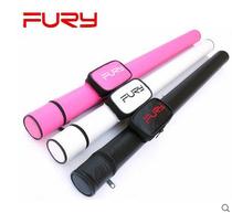 fury billiard cue box billiard cue cylinder 1 2 rod bag nine club powder white black color optional