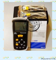 Huashengchang DT-613 dual-input digital thermometer DT613 fast and high-precision thermocouple thermometer