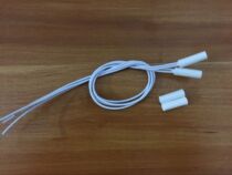 Mini ultra-short small embedded wardrobe switch hotel door magnetic super small outer diameter wardrobe wired induction switch