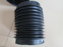 Three anti-cloth dust cover Canvas soft connection telescopic wind hose Rubber cloth steel wire pipe Machine tool protective cover bellows