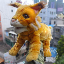 Original single-taster mouth will move Asias big tiger Hand Puppet Toys Puppet Occasional Belly-to-Hand Puppet Props Game Props