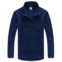 Snap jacket mens and womens stand collar fleece pullover light and warm snuffed jacket