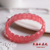 Collection grade Argentinian natural red striped stone handmade red striped stonehand bracelet bracelet water moisturizing love stone women s