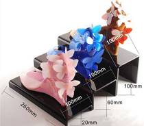 Acrylic display combination rack shopping mall Display supplies three-piece set U-shaped shoe rack display stand shopping mall shoe shelf