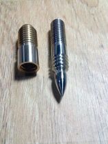 Table club joint iron pipe wooden stick crutch bamboo pole mop tail copper tail joint