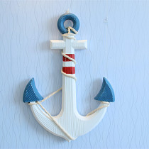 Anchor Ornaments Bar Theme Hotel Coffee Shop Decoration Wall Decoration Wooden Anchor Decoration