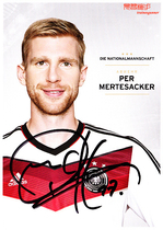 German national foot Murtsak German Football Association 2014 edition of the autograph official card