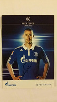Klug Germany Monchenggradbach Nuremberg Schalke 04 official autograph card