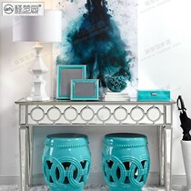 Mirror Xuanguan Table glass furniture Xuanguantai Guan Guan Cabinet Mirror Furniture Eu Style Neoclassical 1154