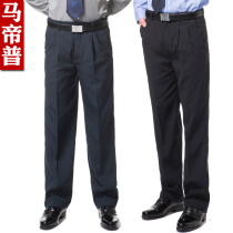 New security pants summer Men security overalls pants black thick winter pants straight loose security pants