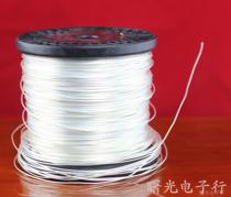 Pure copper thick silver plated wire 0 7-1 2mm bare silver plated wire can be used as bile machine shed line Ground line Speaker line Speaker line