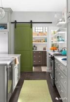 Barn door Sliding door Glass door Bathroom door Kitchen interior wooden door Interior door Cloakroom Push-pull hanging track