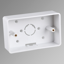 Haotian brand high quality 118 power switch socket panel one bit two small open bottom box junction box