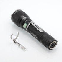 18650 Long-range high-light flashlight holding clip Belt clip Chrome steel clip suitable for Pinit C551 flashlight