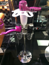 Beauty salon shop supplies tools butterfly-type blowing bracket seat vertical floor hair dryer seat floor standing