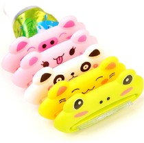 New Creative Cartoon Animal Styling Manual Squeeze Toothpaste MULTIFUNCTION WASH-FACE MILK SQUEEZER SINGLE FIT