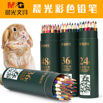 Morning light tube color lead color pencil Childrens painting secret garden coloring pen 36 color pencil oily