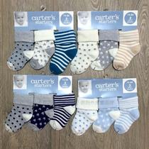 Foreign trade three pairs of infant medium thickness cotton spring and autumn boys and girls baby socks