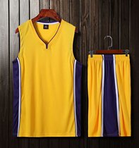 (Zhengda Sports-Chengdu) 19 childrens basketball suit set group purchase printed jersey basketball training suit R03