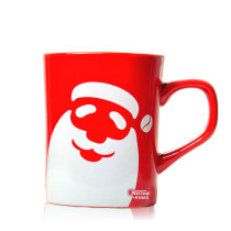 Nescafe Coffee Cup Classic Red Cup Christmas Theme Coffee Cup Limited Collectors Edition Santa Head