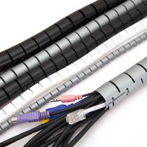 Pack Wire Pipe Tangle Wire Management Wire Machine Tie Wire With Wiring Pipe Computer Power Cord Containing Box Finishing Line Clip Wire Clamp Winder