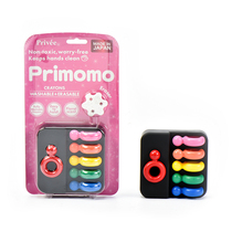 Japanese original Primomo Puli cat fun painting crayon pearl ring type 6 color