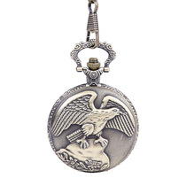 Large number of classical reliefs eagle quartz Waimeter ancient bronze color coarse chain flip flops eagle Waimeter 8009