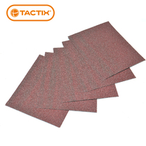 TACTIX Tuowei 5-piece set of alumina cloth-based red sandpaper grinding sandpaper grinding paper 40 mesh