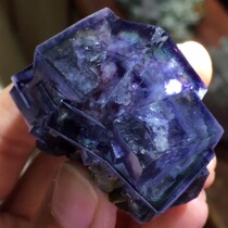 Dream met mine Jing Yaogangxian Multicolor dream purple green white natural mineral specimens boutique ornaments collection