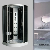 Factory direct sales overall shower room with bathtub base steam room glass partition bath room glass room 030