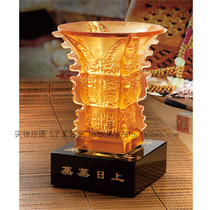  Thriving decoration Baoding ancient glass crafts high-end business gifts Home decoration office living room