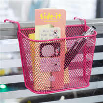 Creative college student dormitory artifact Bedside storage rack Bedroom storage rack Office desk storage hanging basket storage rack