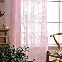 South Spring curtain blackout floor-to-ceiling windows living room bedroom window curtains finished simple modern shading big flower