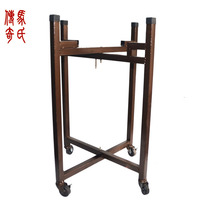 Mas legendary metal drum stand orange bronze drum stand sprayed plastic drum stand 12 14 16 cowhide flat drum stand