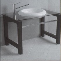 Four-dimensional Qian Sissi SISSI round handwashing art washbasin toilet table with embedded washers X102W