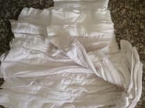 Patchwork white cloth double-cut white wiping cloth splicing multi-layer white cloth wiping machine cloth production can be customized