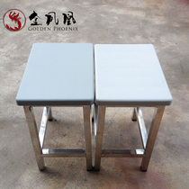 Suzhou Plastic Small Square Bench Workshop Assembly Line Operating Stool Stainless Steel Stools Custom Thickening Plus High Wholesale