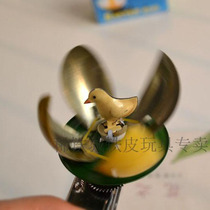 Rare Iron City-Clockwork Sheet Iron Toy Specializes Traditional Country Goods Export Nostalgia Collection Gift Small Bird Out Shell