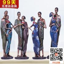 South African style ornaments handicrafts personality special crafts decorations resin furnishings creative soft clothes
